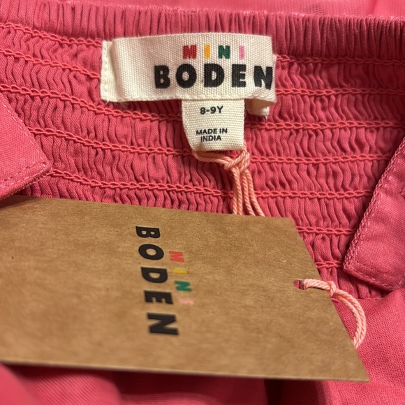 Mini Boden Appliqué Floral Tulle Dress - Picture 9 of 10